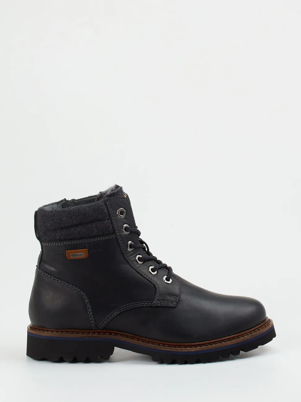 Sioux – Winterboots aus Fettleder in Schwarz