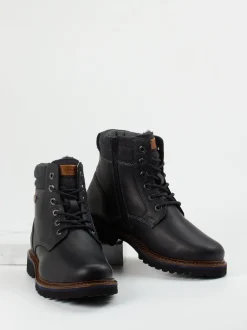 Sioux – Winterboots aus Fettleder in Schwarz