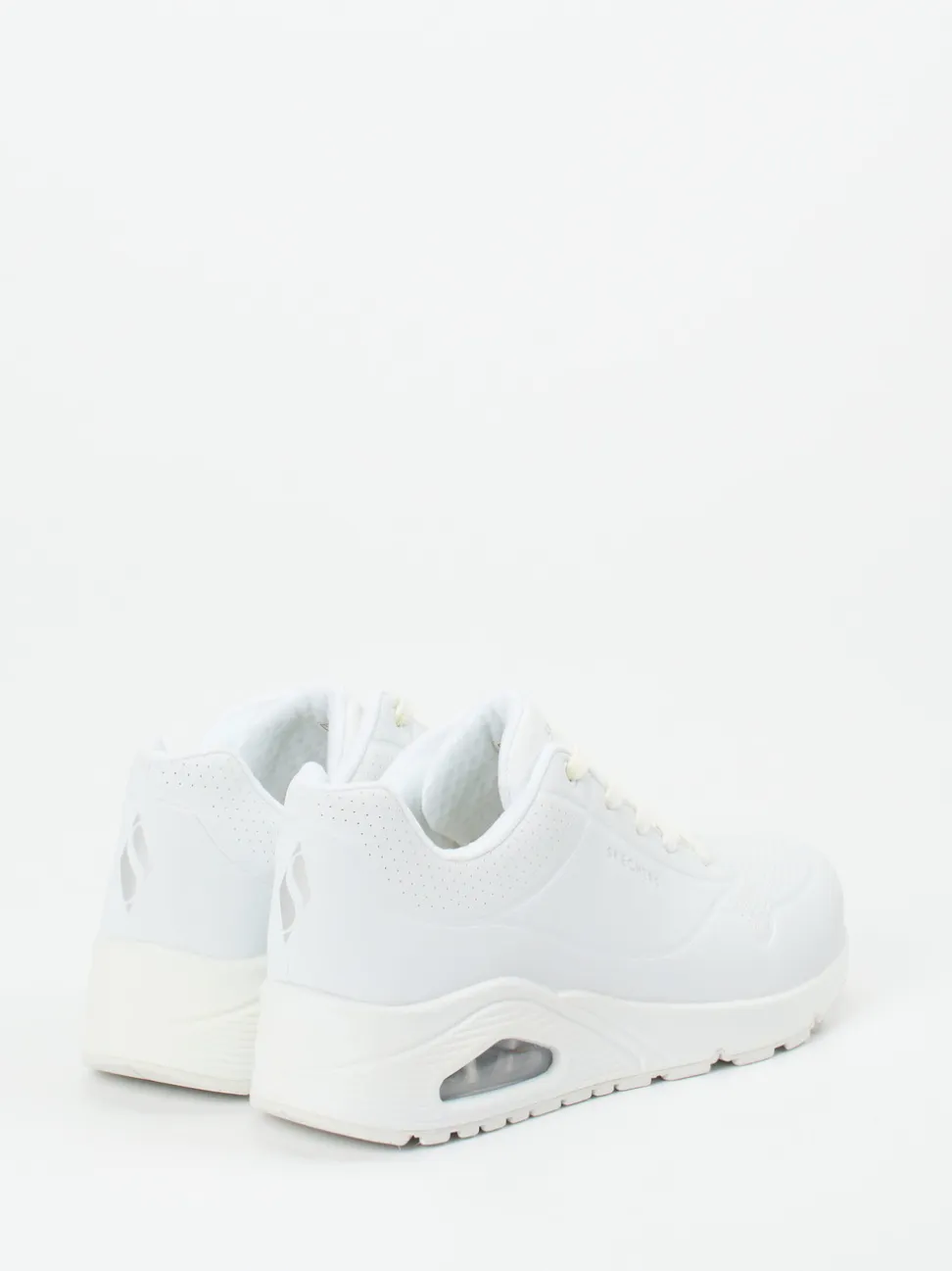 Skechers – Chunky Sneaker aus Synthetik weiß