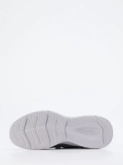 Skechers – Komfort-Sneaker aus Mesh-Textil grau