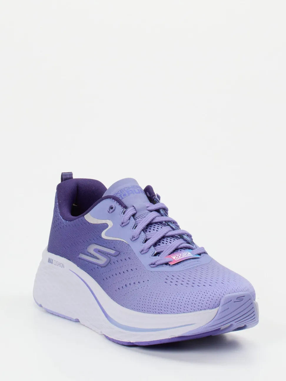 Skechers – Laufschuh aus Mesh in Lavendel