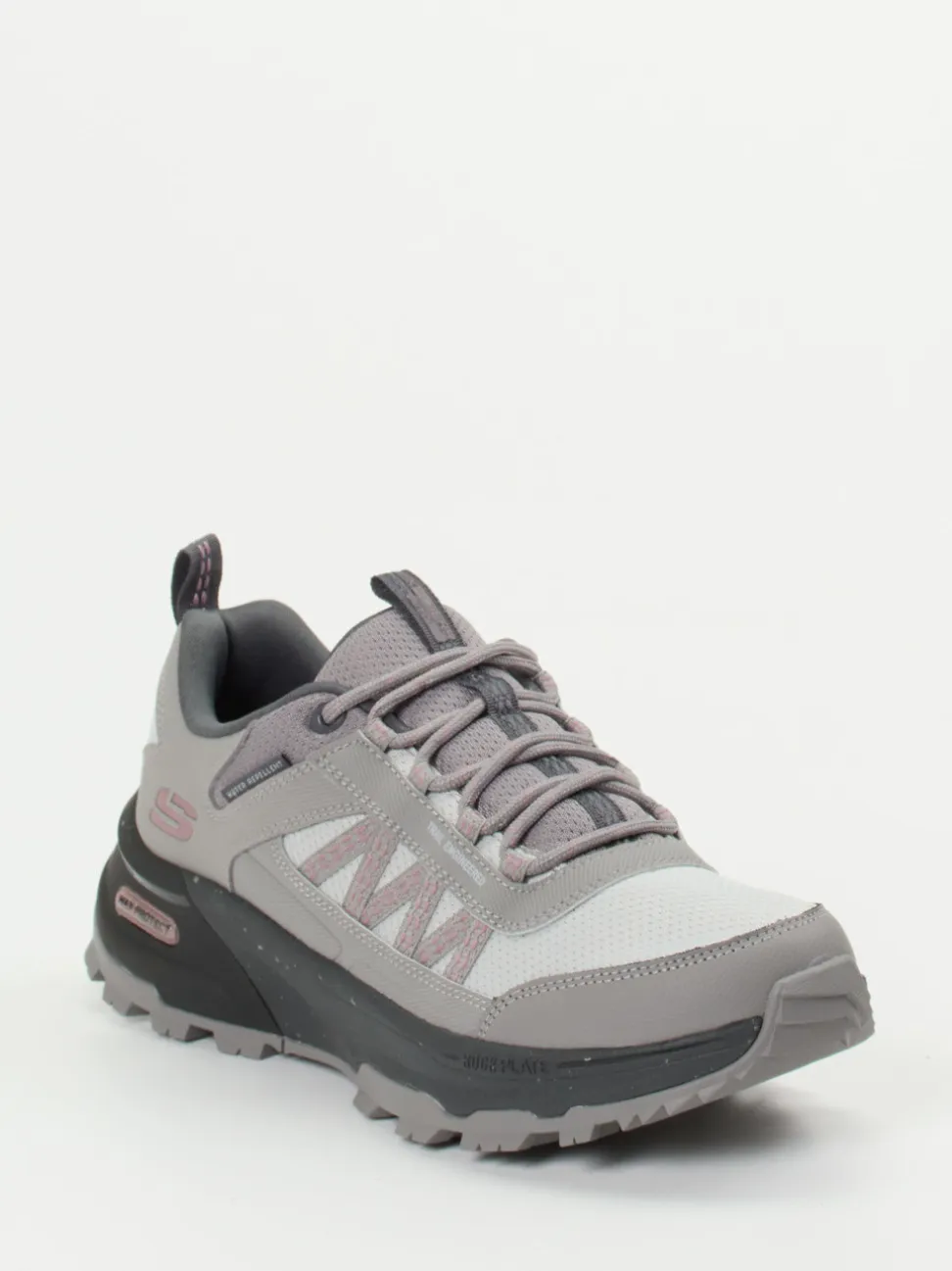 Skechers – Outdoor-Sneaker aus Textil in Hellgrau