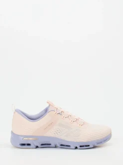 Skechers – Performance-Sneaker aus Textil in Rosa