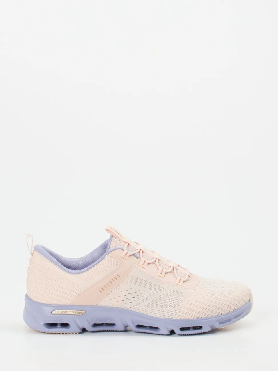 Skechers – Performance-Sneaker aus Textil in Rosa