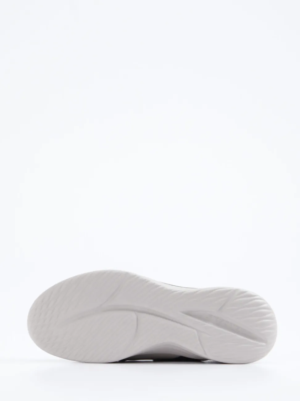 Skechers – Slip-On Sneaker aus Textil in Grau