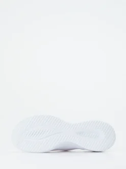 Skechers – Slip-On Sneaker aus Textil in Weiß