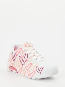 Skechers – Sneaker aus Synthetik mit Herzprint
