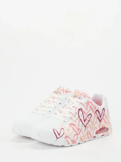 Skechers – Sneaker aus Synthetik mit Herzprint