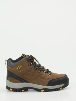 Skechers – Wanderschuhe aus Veloursleder mittelbraun