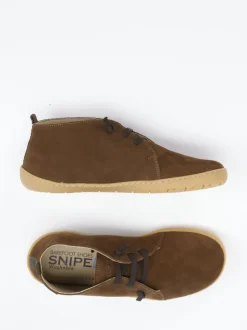 Snipe – Barfuß-Halbschuh aus Nubukleder braun