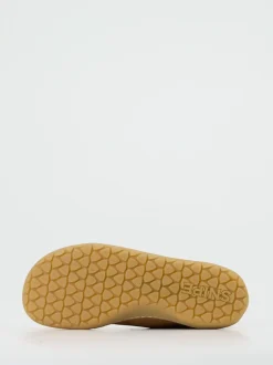 Snipe – Barfuß-Schnürschuhe aus Nubukleder braun