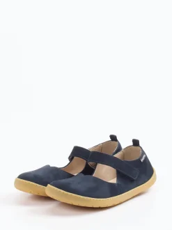 Snipe – Mary Jane Ballerinas aus Nubukleder blau