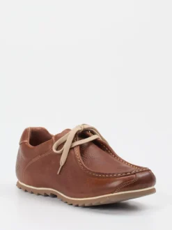 Snipe – Schnürschuh aus Kalbleder mittelbraun