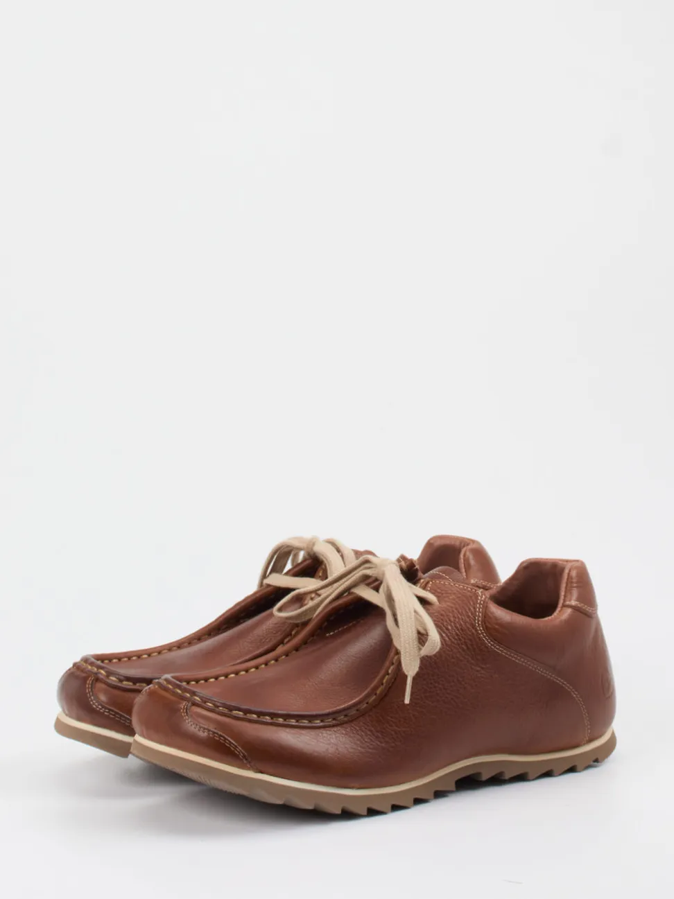 Snipe – Schnürschuh aus Kalbleder mittelbraun