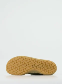 Snipe – Schnürschuh aus Nubukleder olivgrün