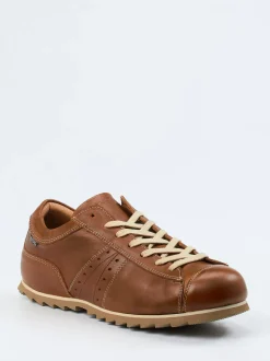 Snipe – Sneaker aus Kalbleder cognacbraun