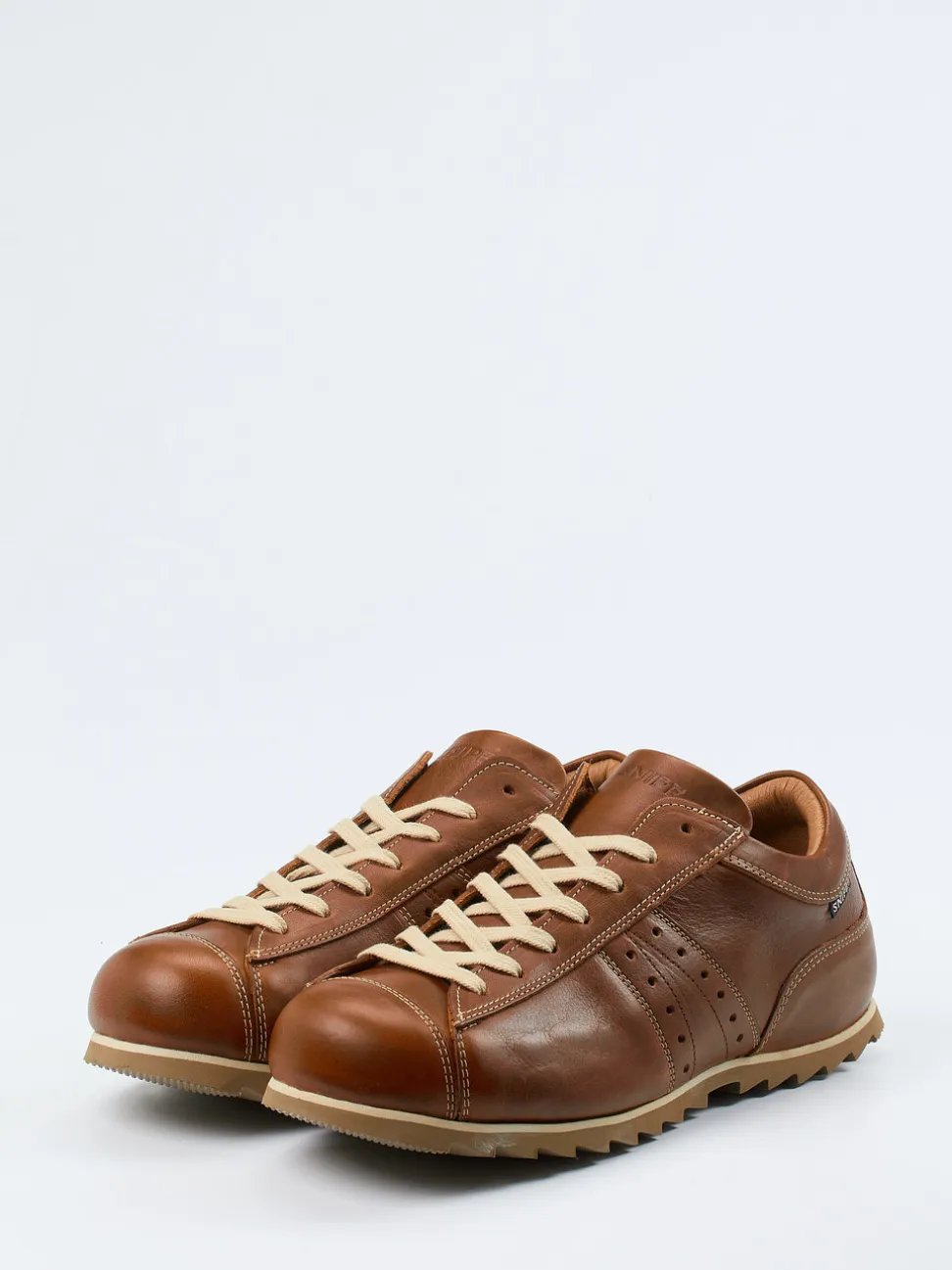 Snipe – Sneaker aus Kalbleder cognacbraun