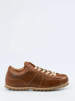 Snipe – Sneaker aus Kalbleder cognacbraun