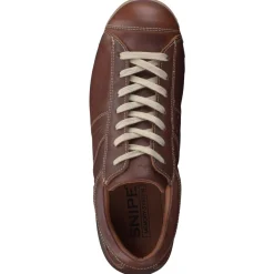 Snipe – Sneaker aus Kalbleder cognacbraun