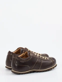 Snipe – Sneaker aus Kalbleder in Dunkelbraun