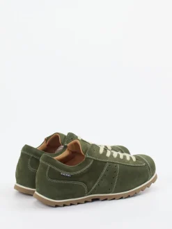 Snipe – Sneaker aus Nubukleder in Olivgrün