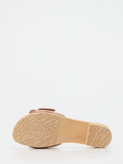 Softclox – Clogs aus Lammleder in Altrosa