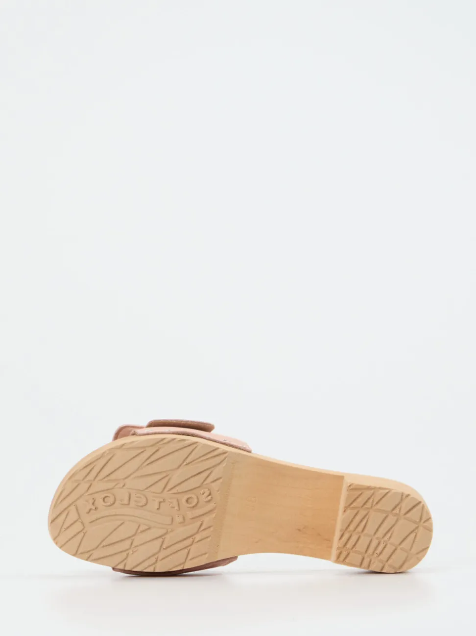 Softclox – Clogs aus Lammleder in Altrosa