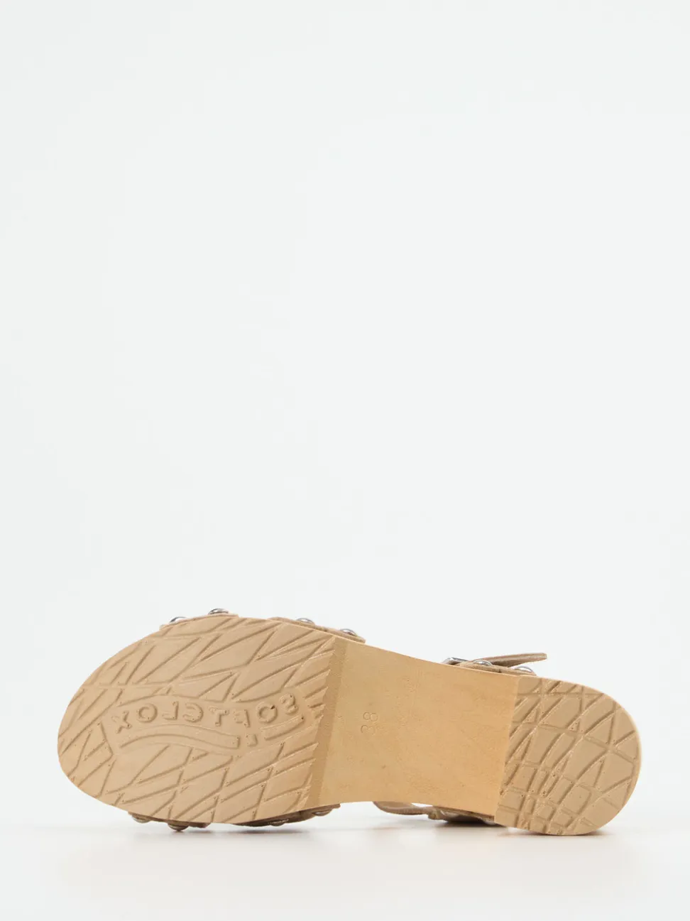 Softclox – Clogsandalen aus Veloursleder braun