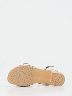 Softclox – Clogsandalen aus Lammleder weiß
