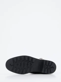 Solidus – Biker-Stiefelette aus Leder schwarz