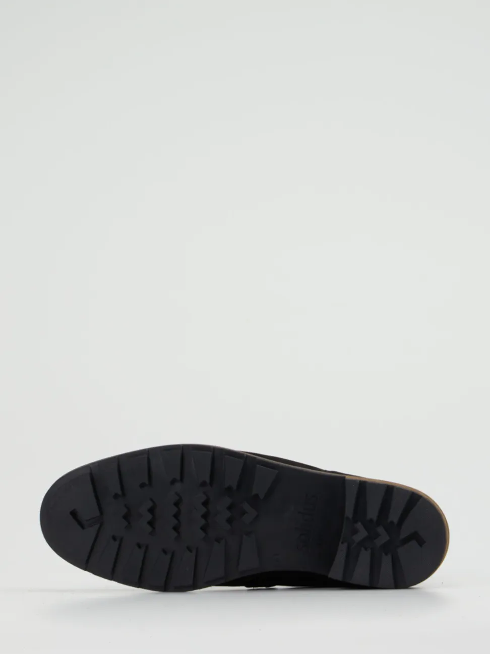 Solidus – Chelsea-Stiefelette aus Nubukleder schwarz