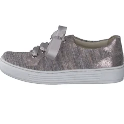 Solidus – Freizeitsneaker aus Textil in Rosé-Metallic