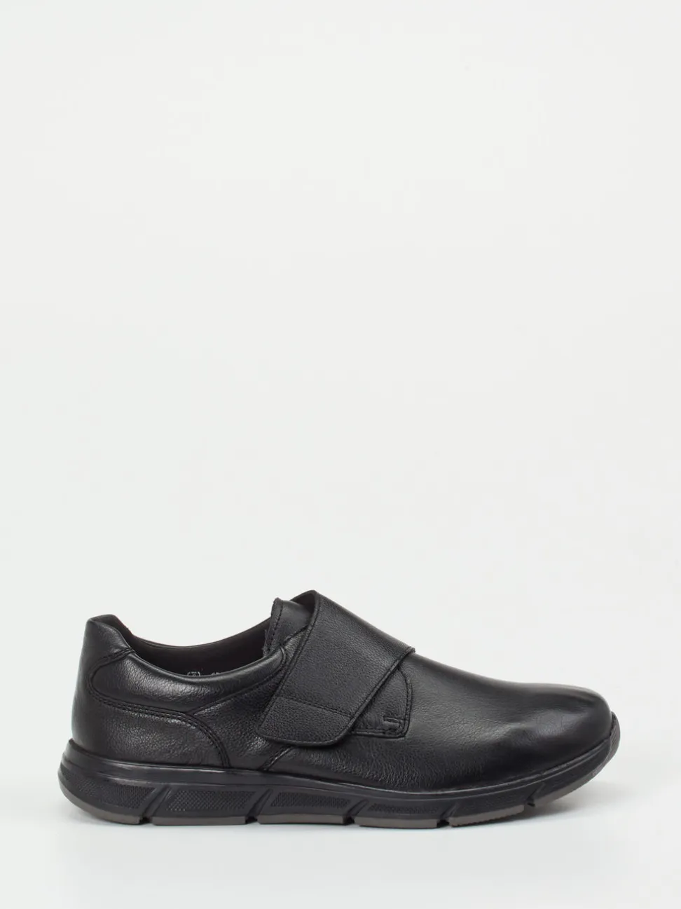 Solidus – Klettslipper aus Kalbleder schwarz