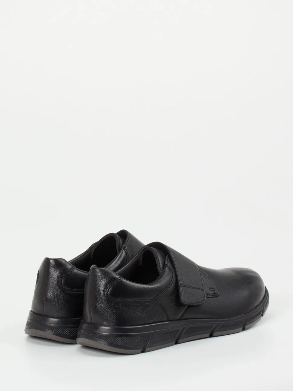 Solidus – Klettslipper aus Kalbleder schwarz