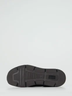 Solidus – Klettslipper aus Kalbleder schwarz