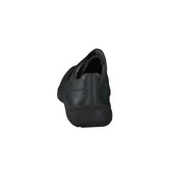 Solidus – Klettslipper aus Nubukleder Schwarz