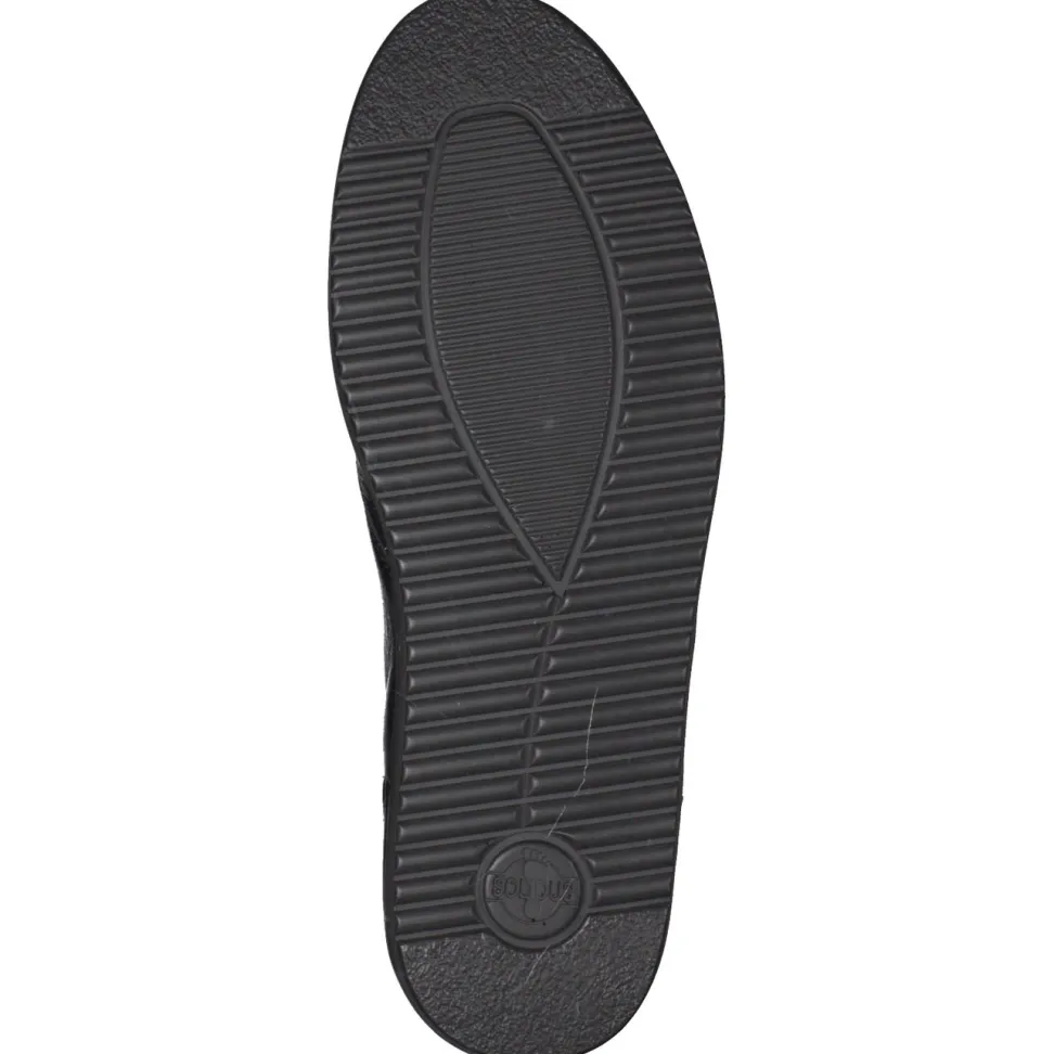 Solidus – Komfort-Halbschuh aus Lackleder schwarz