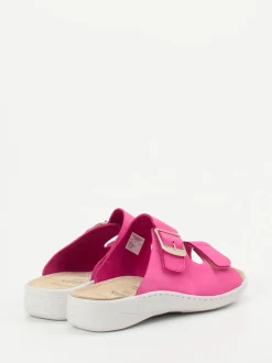 Solidus – Komfort-Pantolette aus Nubukleder pink
