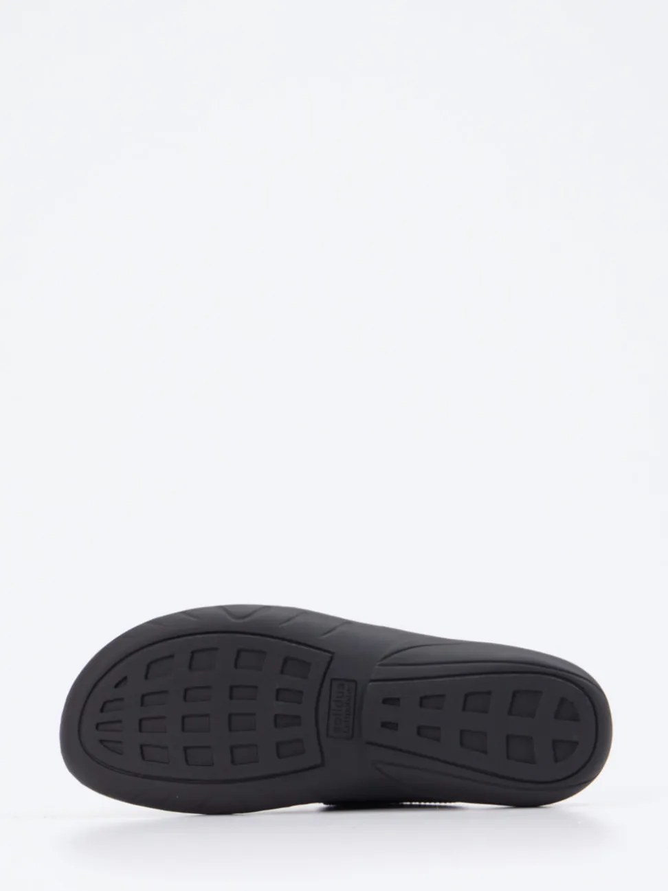 Solidus – Komfort-Pantolette aus Metallicleder blau