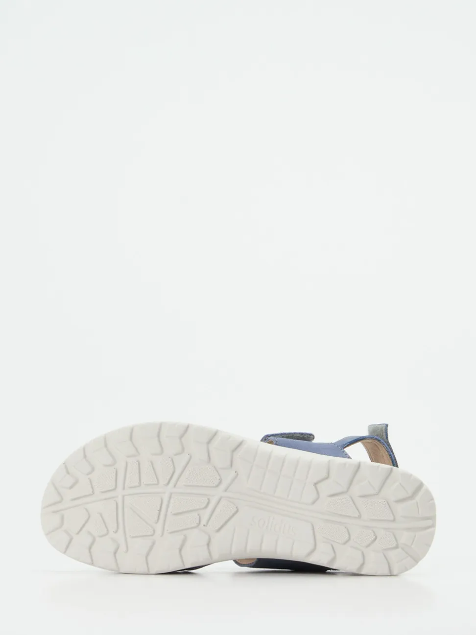 Solidus – Komfortsandalen aus Nubukleder jeansblau