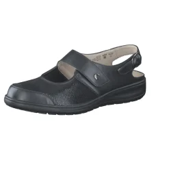 Solidus – Komfort-Slingback aus Glattleder schwarz