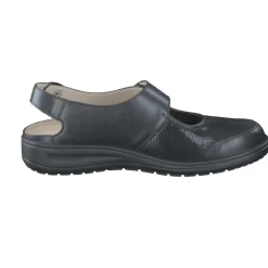 Solidus – Komfort-Slingback aus Glattleder schwarz