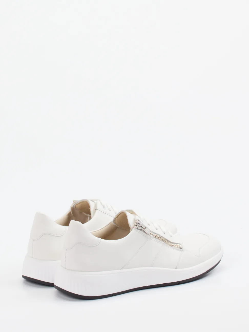 Solidus – Komfort-Sneaker aus Kalbleder Offwhite