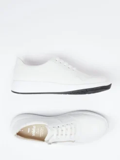 Solidus – Komfort-Sneaker aus Kalbleder Offwhite
