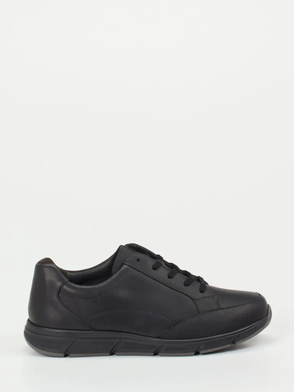 Solidus – Komfort-Sneaker aus Kalbleder schwarz