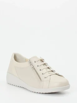 Solidus – Komfort-Sneaker aus Kalbleder beige
