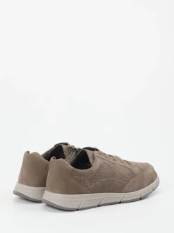 Solidus – Komfort-Sneaker aus Nubukleder in Taupe