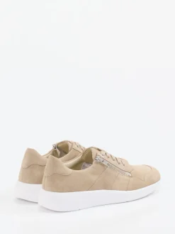 Solidus – Komfort-Sneaker aus Veloursleder beige