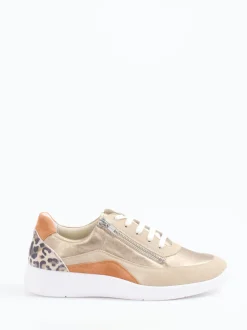 Solidus – Komfort-Sneaker aus Veloursleder beige
