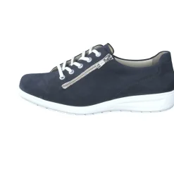 Solidus – Komfort-Sneaker aus Nubukleder dunkelblau